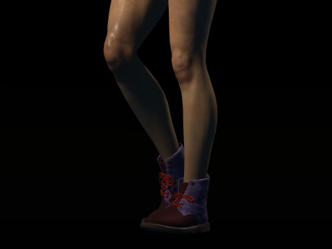 Sexy Summer Girl Helen 3D Модель
