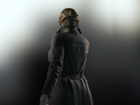 Female Detective 3Dモデル
