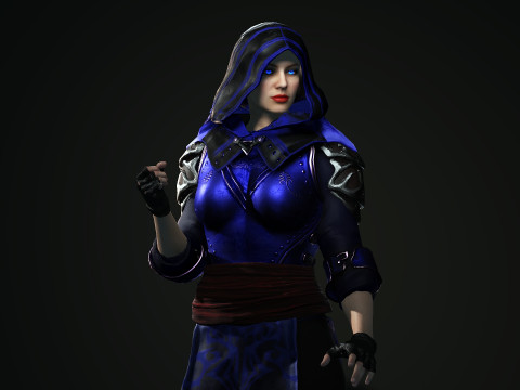Mage 3D Model