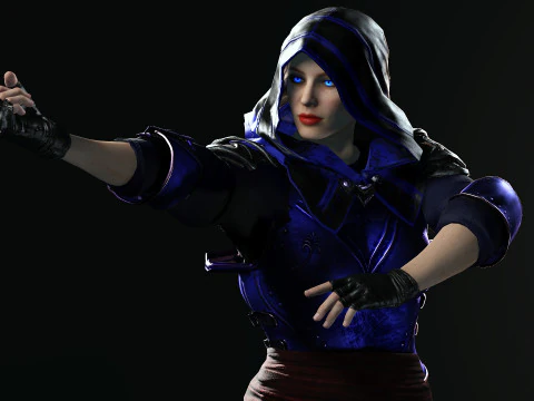 Mage 3D Model