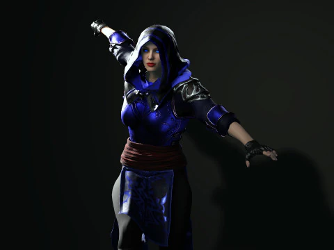 Mage 3D Model
