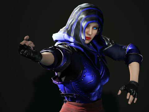 Mage 3D Model