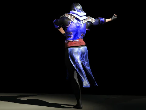 Mage 3D Model