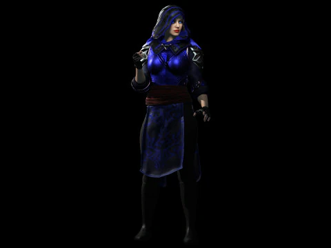 Mage 3D Model