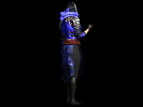 Mage 3D Model