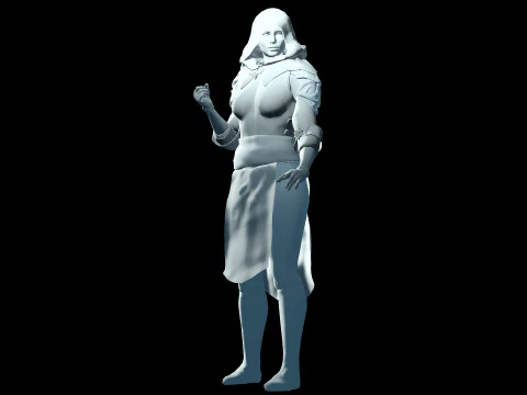 Mage 3D Model
