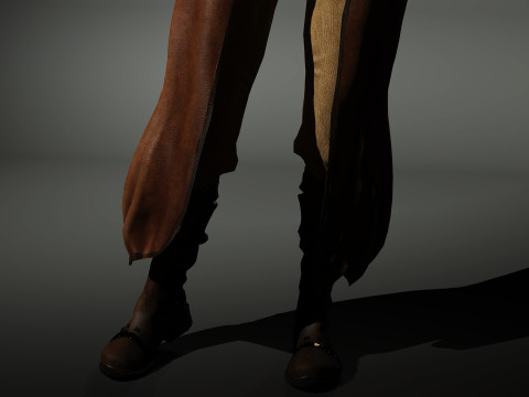 Female Bounty Hunter Modello 3D