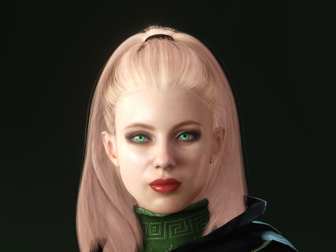 Elf Mage 3D Модель