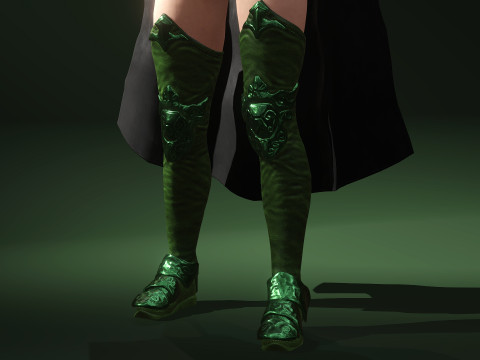 Elf Mage 3D Модель