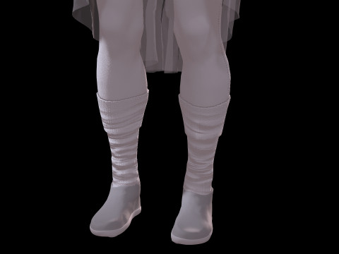 Ballet Dancer 3D Model