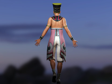 Nefertiti Model 3D