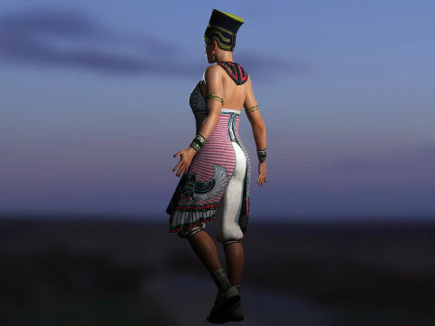 Nefertiti 3D Model