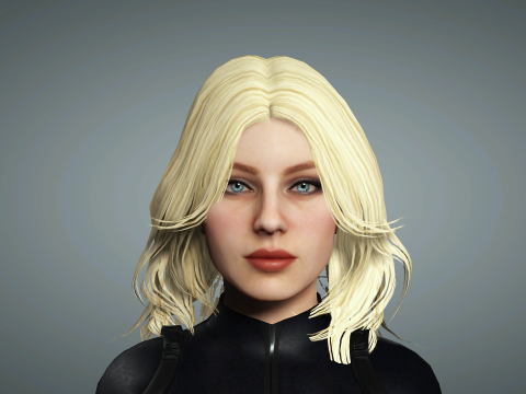 Yelena Belova Modelo 3D