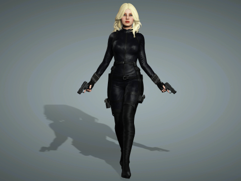 Yelena Belova Modelo 3D