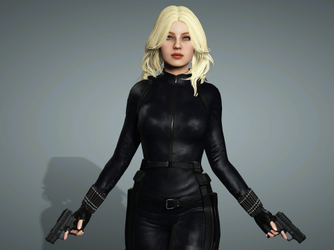 Yelena Belova Modelo 3D
