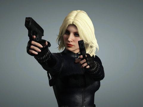 Yelena Belova Modelo 3D