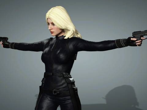 Yelena Belova Modelo 3D