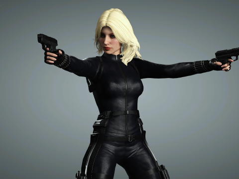 Yelena Belova Modelo 3D