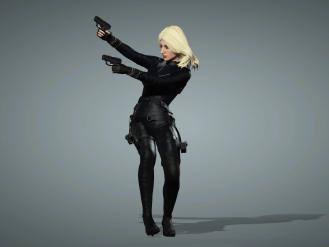 Yelena Belova Modelo 3D