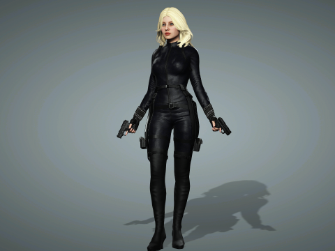 Yelena Belova Modelo 3D