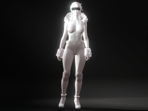 Black Cat 3D Model