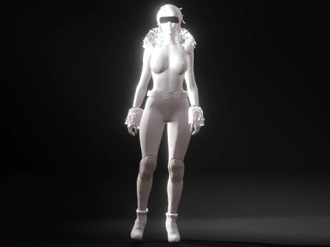 Chat noir Modèle 3D