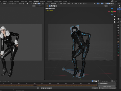 Black Cat 3D Model