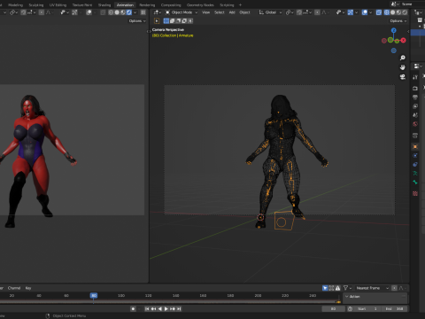 Red She-Hulk Modelo 3D