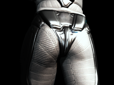 Space Moon Guardian 3D 模型