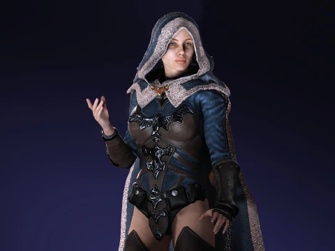 Mago del gelo Modello 3D