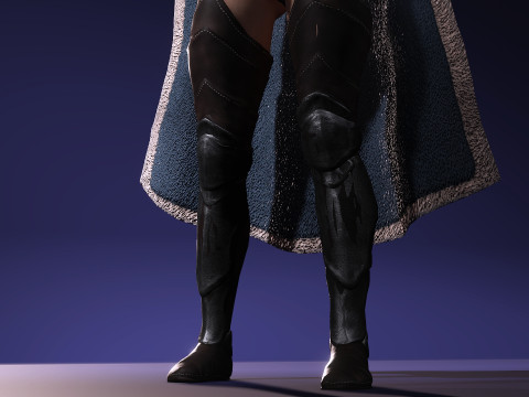 Frost Mage Model 3D