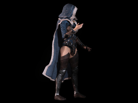 Frost Mage Model 3D