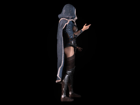 Frost Mage Model 3D