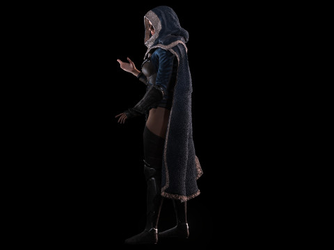 Frost Mage Model 3D