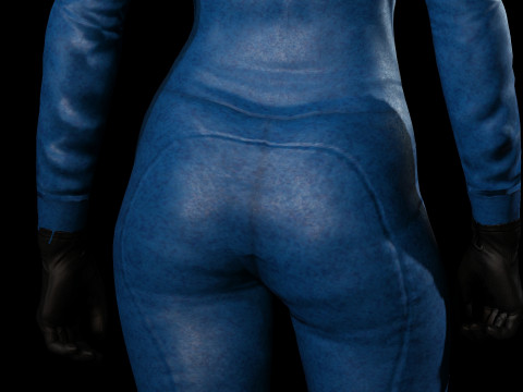 Onzichtbare vrouw Susan Storm 3D Model