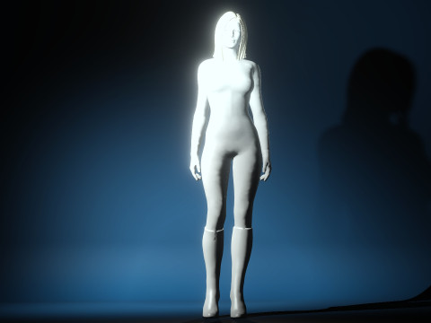 Onzichtbare vrouw Susan Storm 3D Model