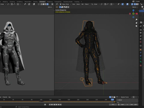 Наставник 3D Модель