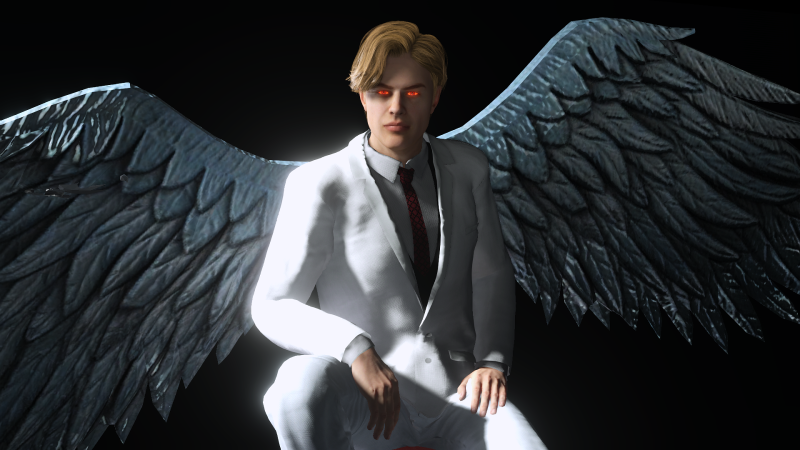 Lucifer Morningstar 3D 模型 .c4d .max .obj .3ds .fbx .stl .blend