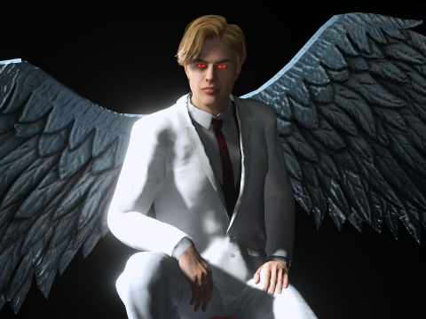 Lucifer Morningstar Modelo 3D
