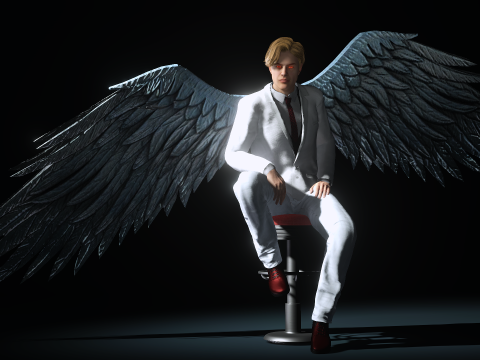Lucifer Morningstar 3D 模型