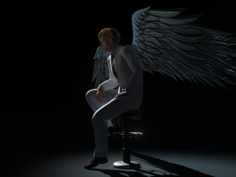 Lucifer Morningstar 3D 模型