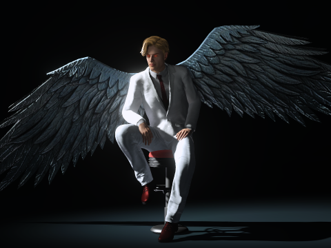 Lucifer Morningstar 3D 模型