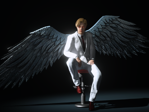 Lucifer Morningstar 3D 模型