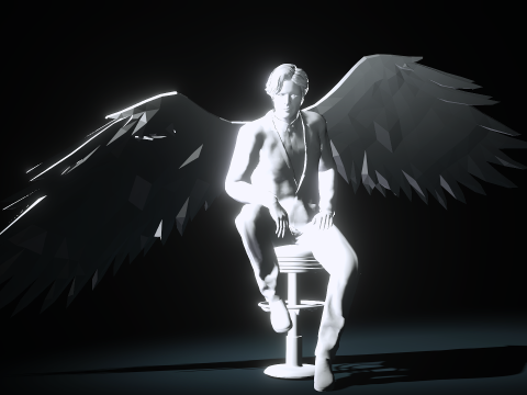 Lucifer Morningstar 3D 模型
