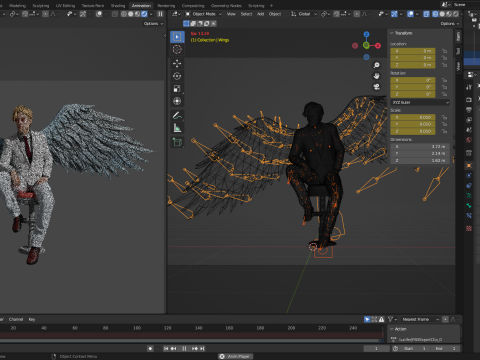Lucifer Morningstar 3D 模型