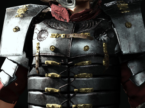 Roman Soldier 3D Modell