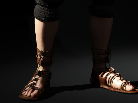 Roman Soldier 3D Modell