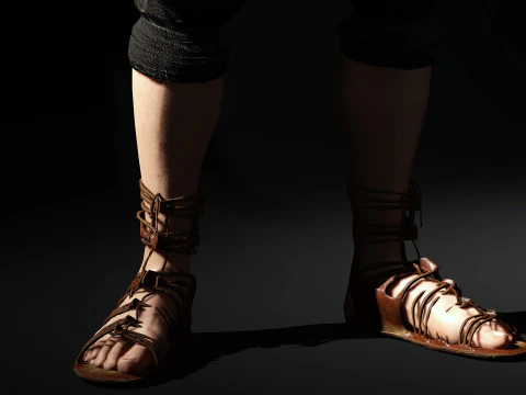 Prajurit Romawi Model 3D