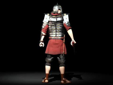 Prajurit Romawi Model 3D