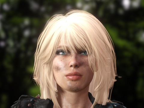 Sexy Sniper 3D Model